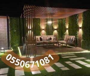 أسعار تركيب برجولات حدائق