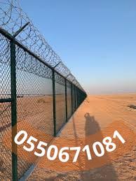 توريد شبوك وسياجات حديدية